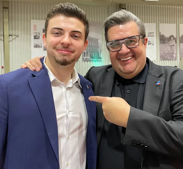 Bruno Chieco avec Denis Coderre.